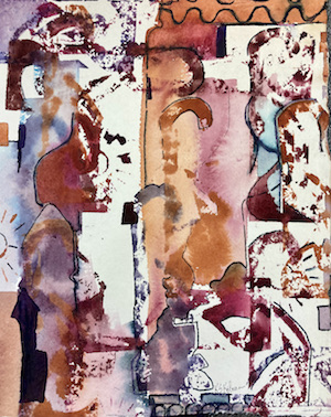 Marks in Isolation #1 by Sue Kelman